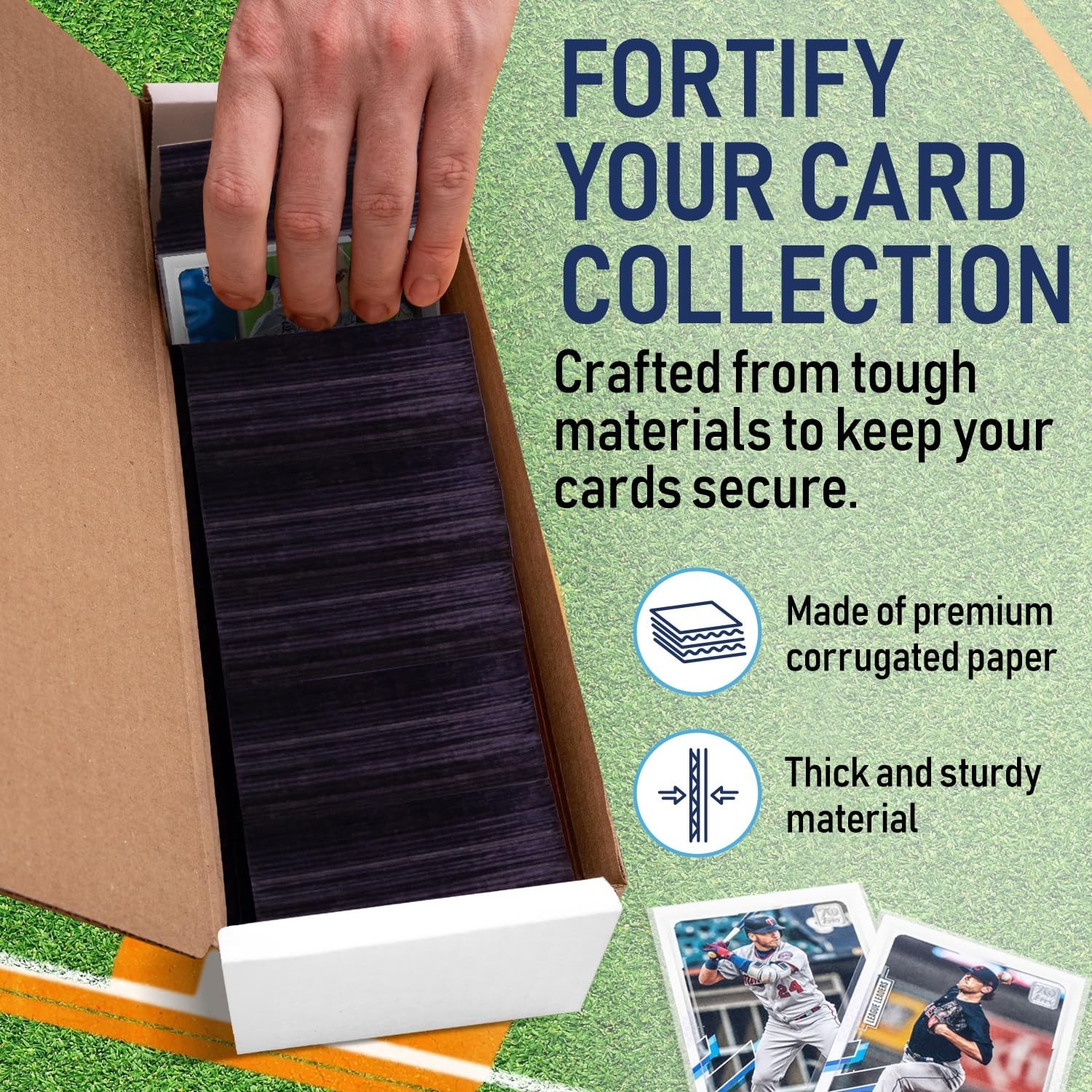 Premium Trading Card Box Storage For Sports, Baseball, Football, Basketball, …