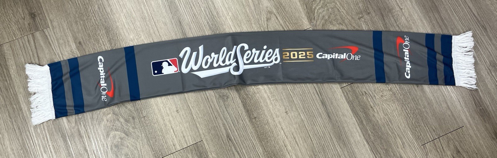 World Series 2025 Scarf Capital One Stadium Giveaway Blue Jays Dodgers
