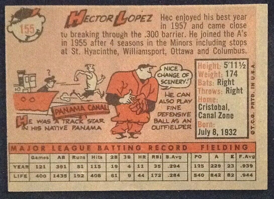 1958 Topps Pick a Card Complete your Set VG-NM-MT 100-257