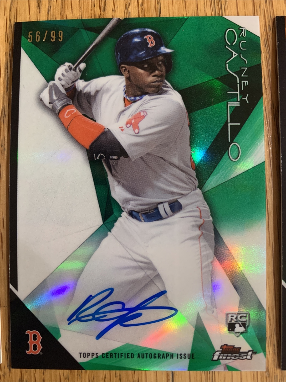 Rusney CASTILLO 2015 Finest Refractor RC AUTO #FA-RCA Lot(6) /5 /25 /50 /99 /150