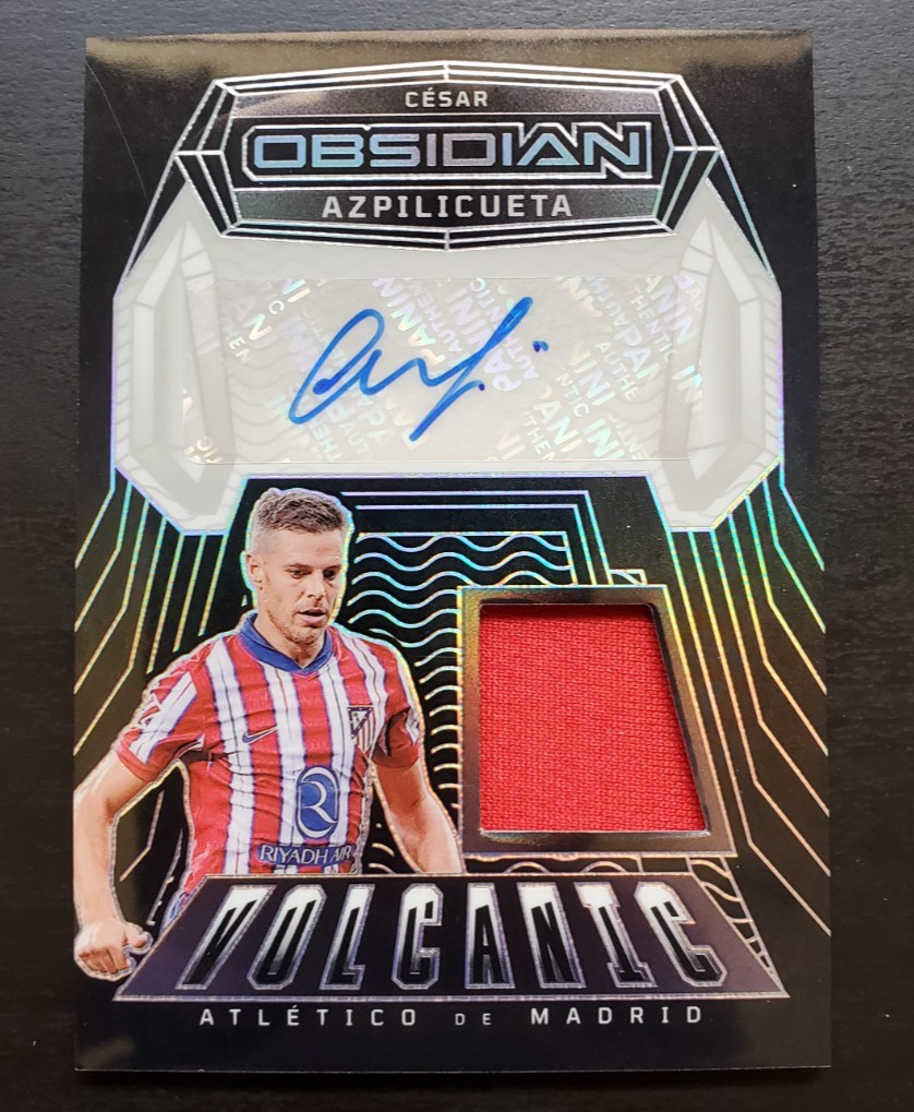 2024-25 Obsidian Cesar Azpilicueta Volcanic Material Signatures Auto 57/199