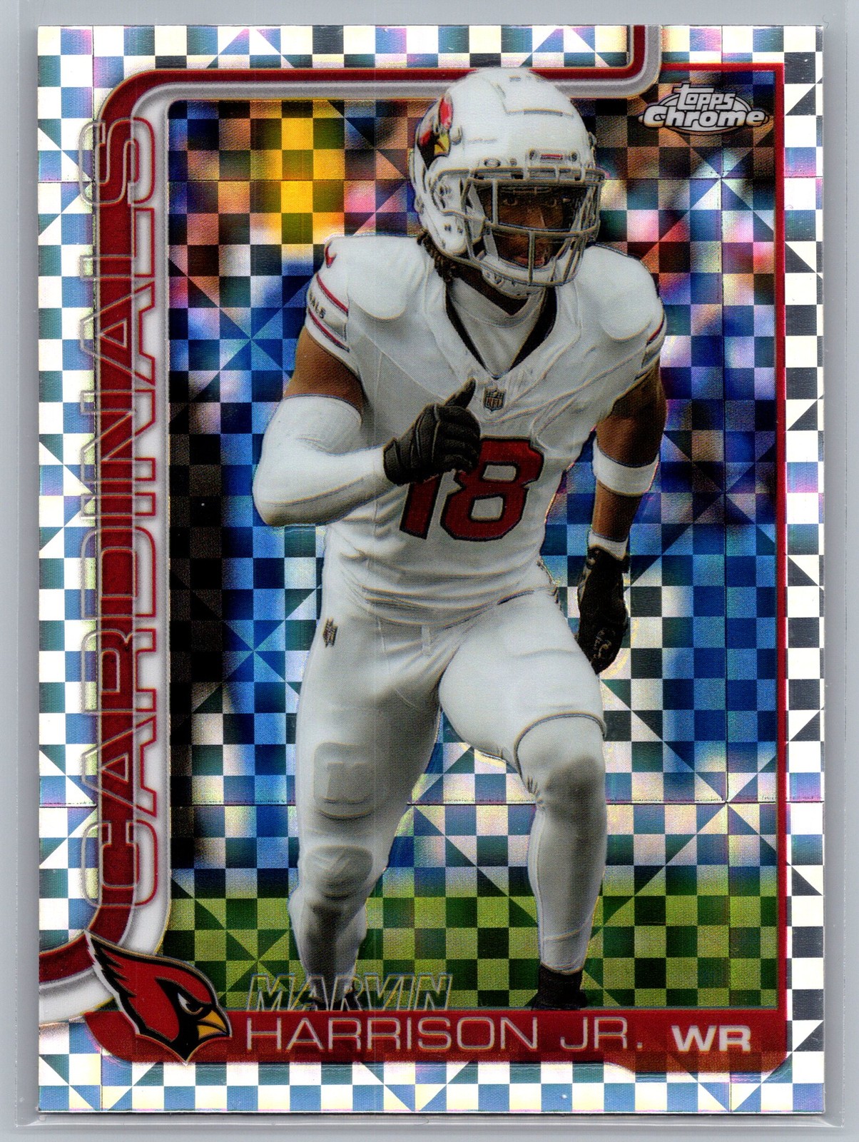 2025 Topps Chrome #1 Marvin Harrison Jr. X-Fractor