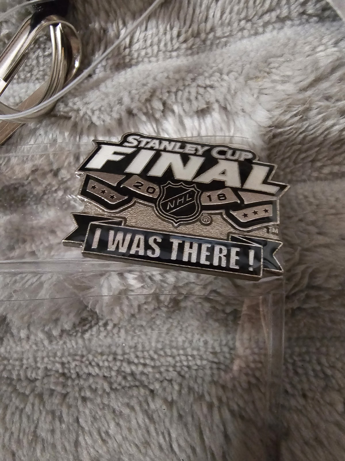 Capitals Vs Knights 2018 Stanley Cup Finals Lanyard With Ticket Holder & Pin NHL