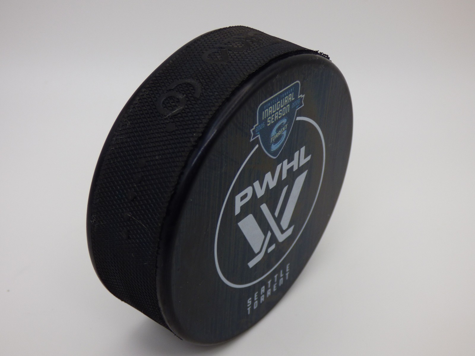 Seattle Torrent – Inaugural Game Puck – 11/28/25 vs Minnesota – Limited Edition