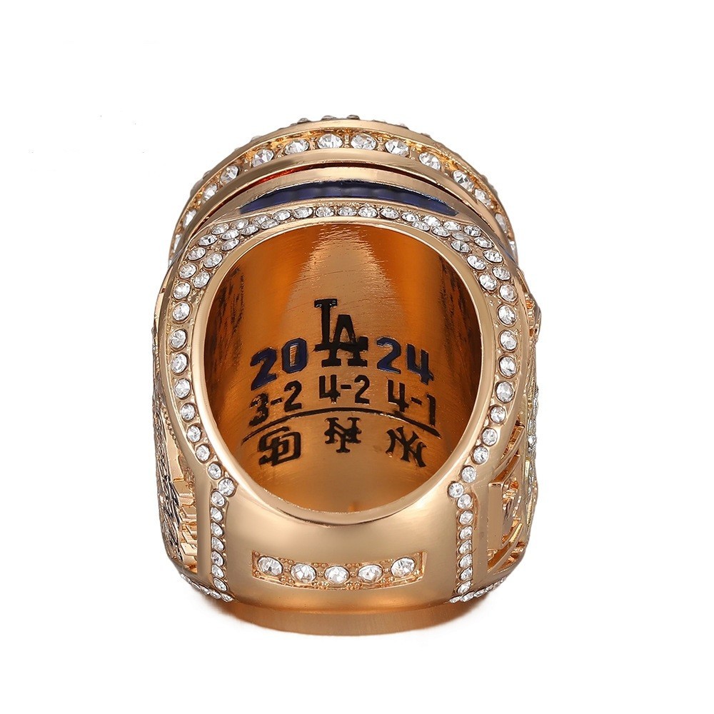 2024 LA Dodgers World Series Ring – BETTS #50 NEW – Fan Gift – MLB Replica Ring