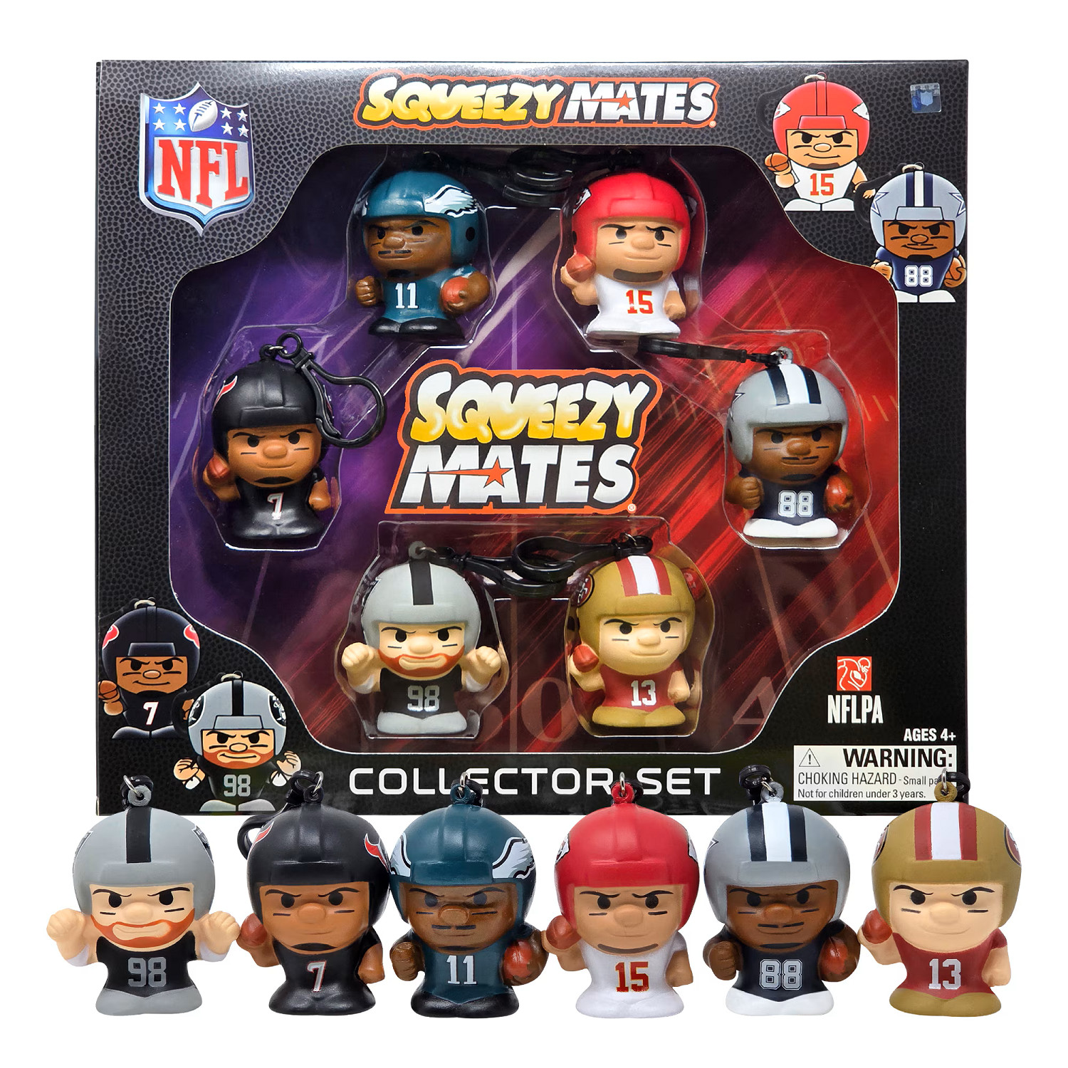 NFL SqueezyMates 6-Figure Set Series 8 – 2026 Version – ON SALE