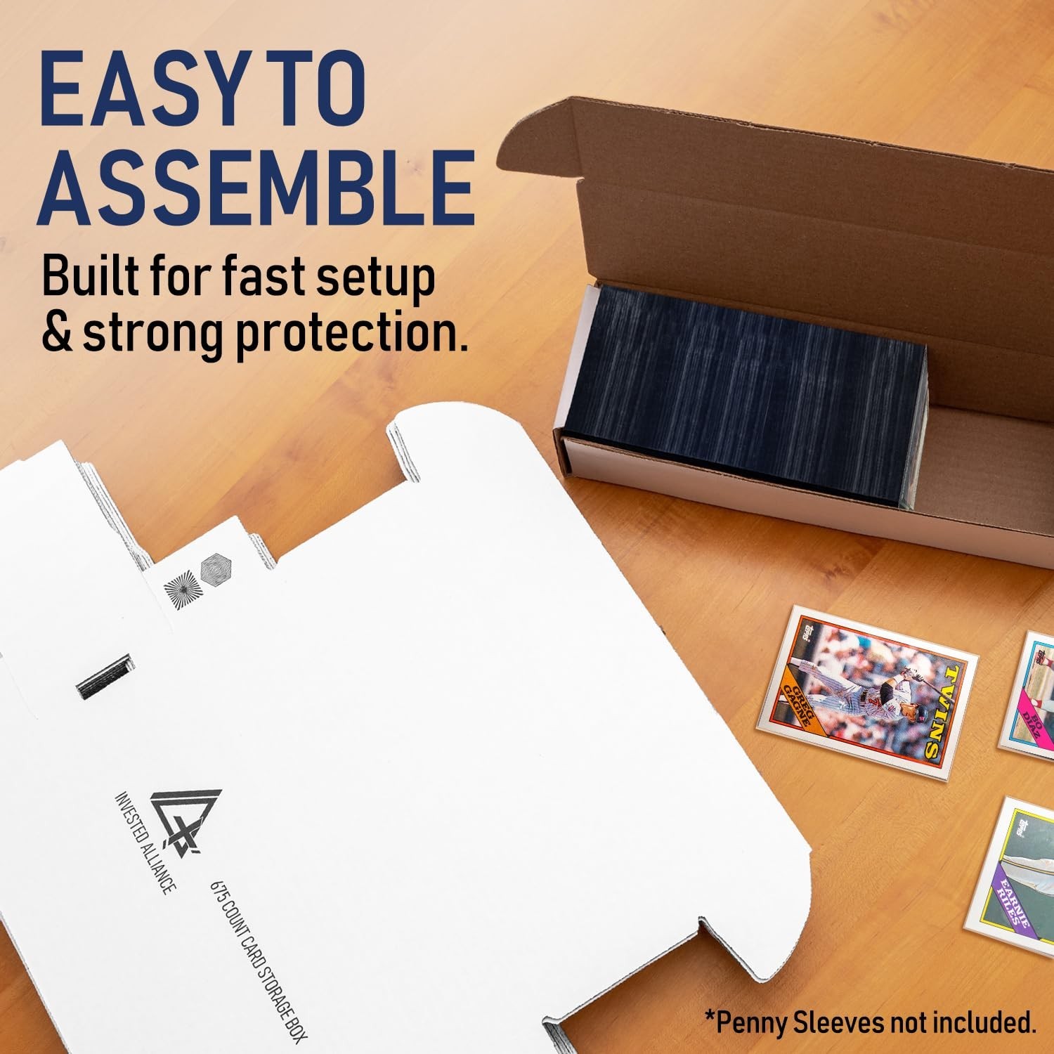 Premium Trading Card Box Storage For Sports, Baseball, Football, Basketball, …