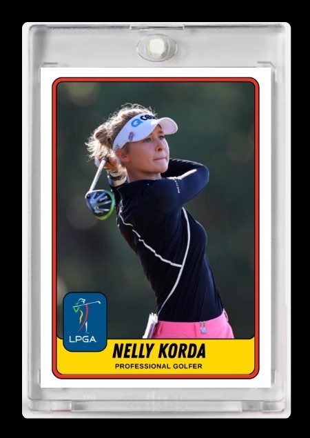 2018 Nelly Korda LPGA Future Stars Rookie Card #17 LPGA Tour Top Prospect