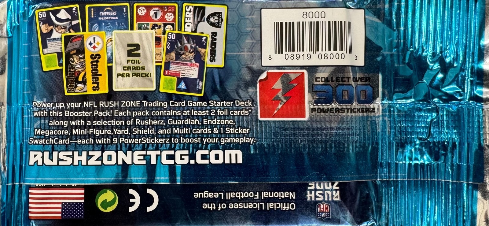 2013 NFL Rush Zone Kickoff Booster Pack