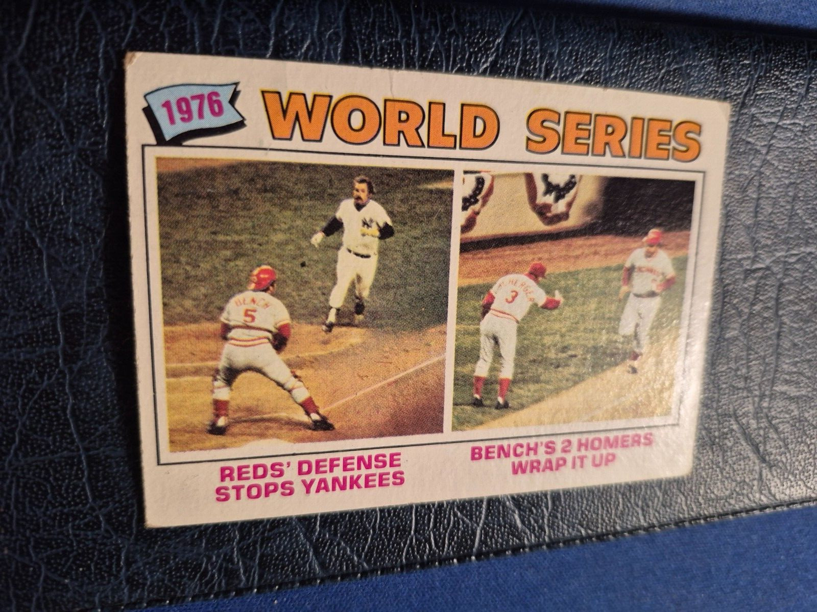 1977 Topps 1976 World Series #412