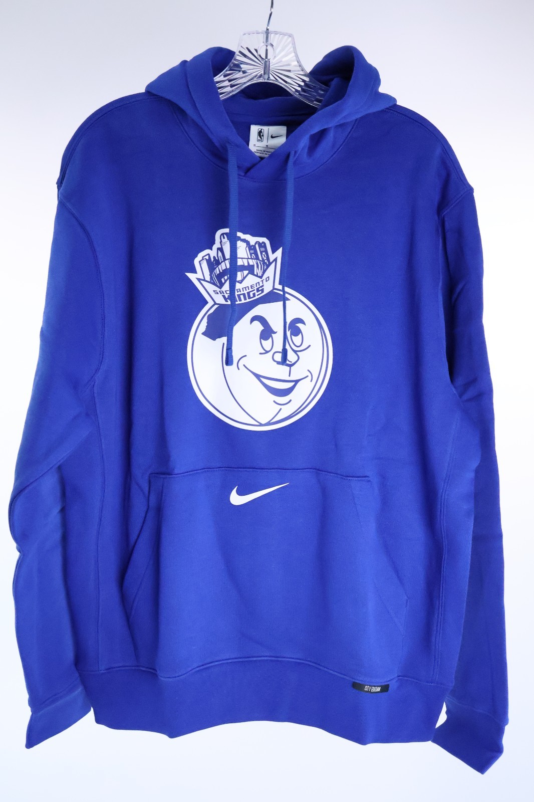 Nike Sacramento Kings Hoodie Men’s Size XL Blue Pullover City Edition NBA NWT