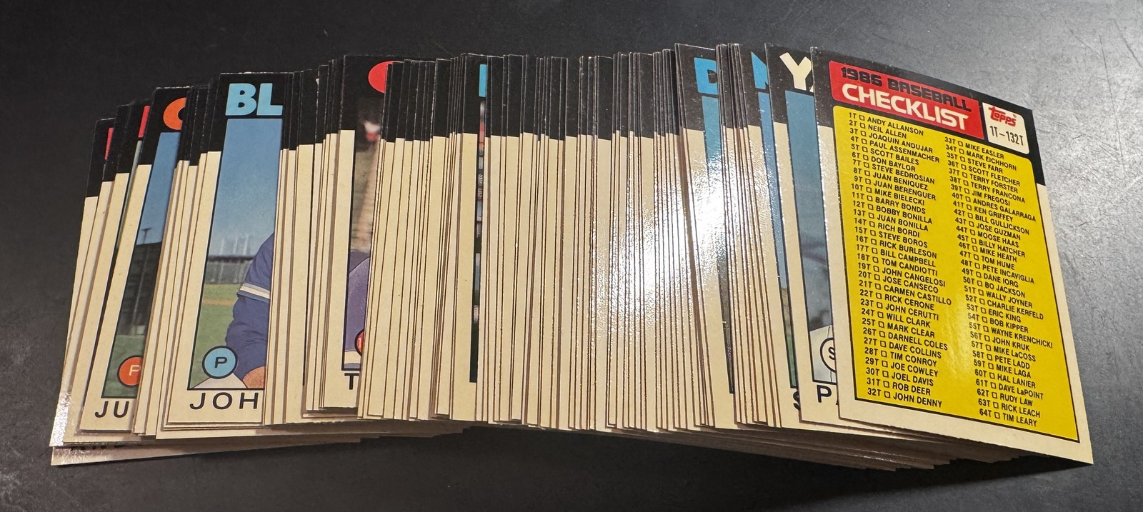 1986 Topps Traded Tiffany Baseball Cards 1-132 (NM) – Complete Your Set
