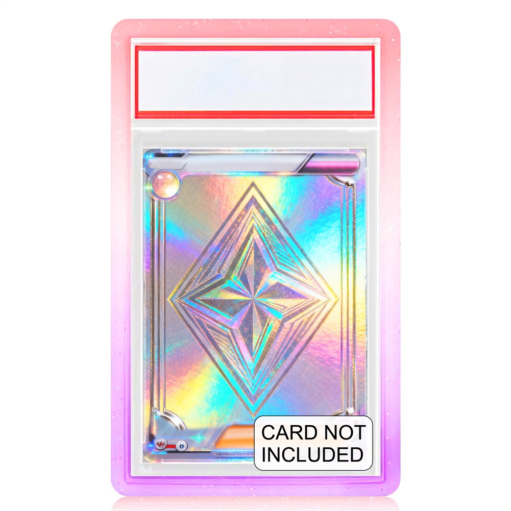 12PACK Gradient Colors For PSA Graded Card Slab TPU Bumper Guard Protector