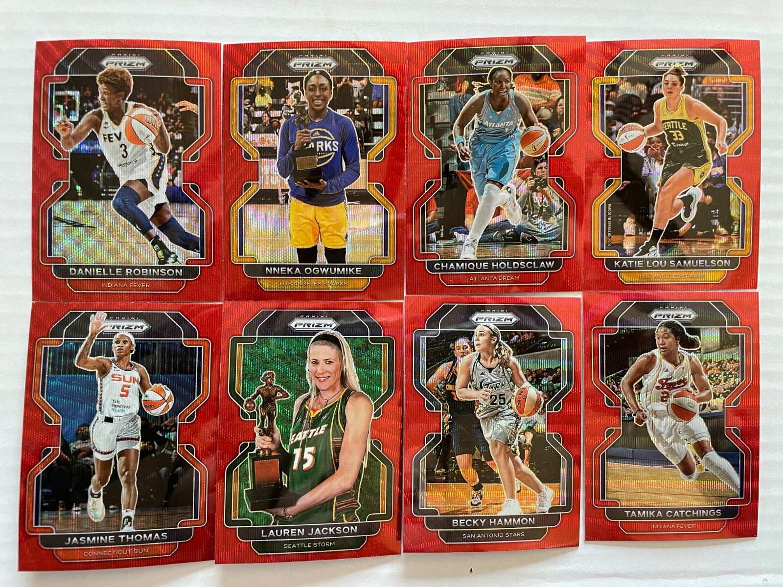 WNBA 2022 Ruby Wave Panini Prizm – Singles