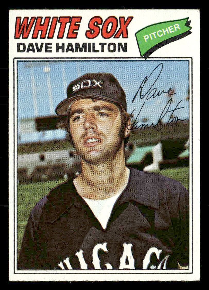 1977 Topps #367 Dave Hamilton EX – NM