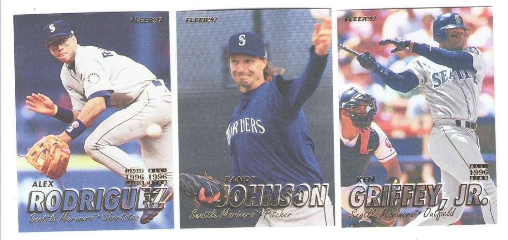 1997 Fleer (1-500) – SEATTLE MARINERS Team Set
