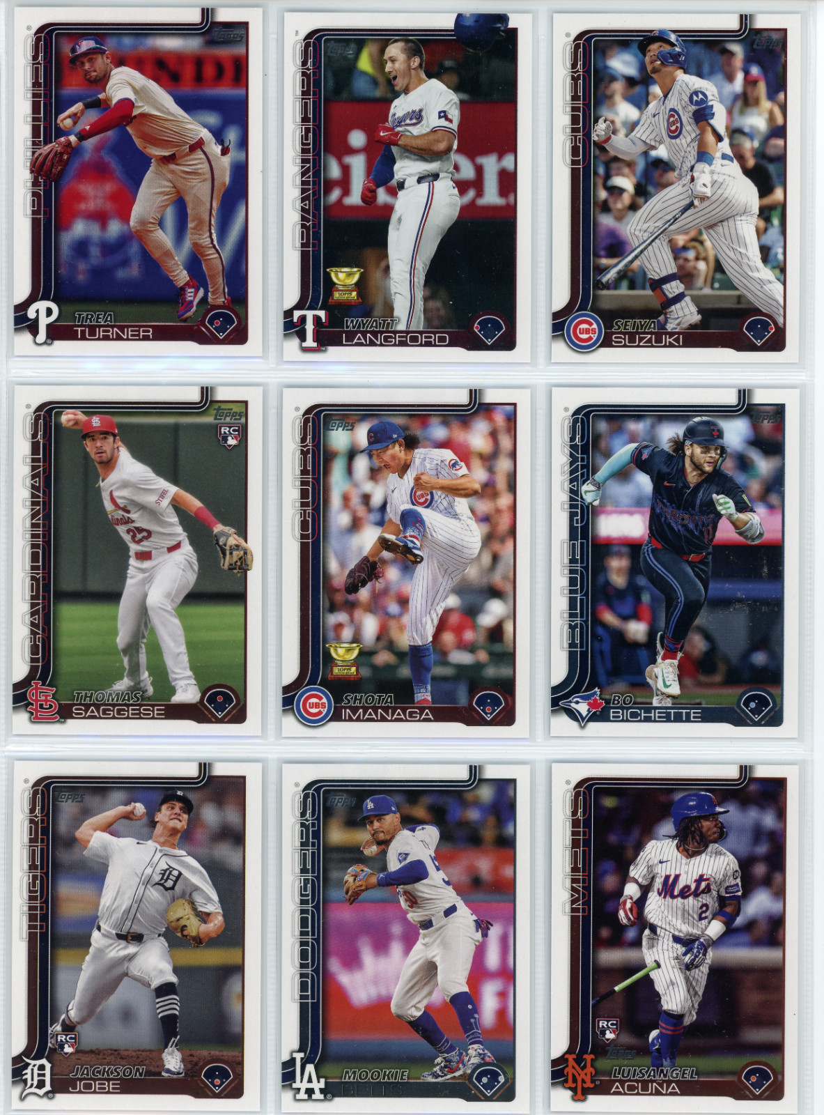 2025 Topps Series 2 – Base – #351-525 – You Pick/Choose – FREE SHIPPING