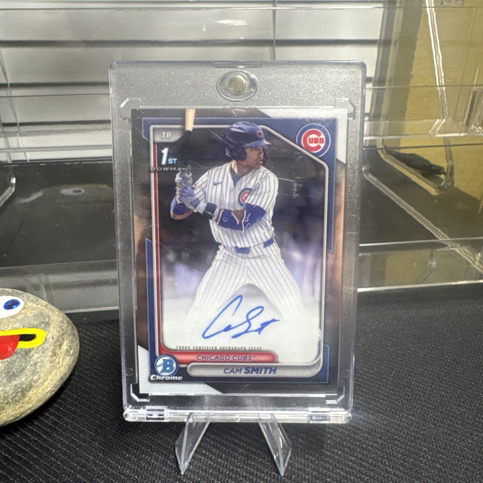Cam Smith 2024 Bowman Draft #CPA-CS 1st Bowman Chrome Prospect Auto Cubs🔥🔥
