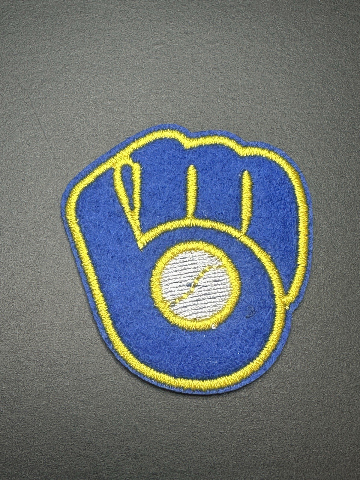 Milwaukee Brewers Embroidered Iron On Patch