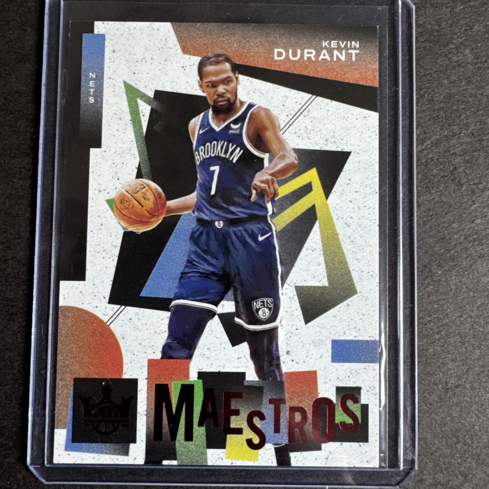 2021-22 Panini Court Kings Kevin Durant Maestros #27 79/149 Nets
