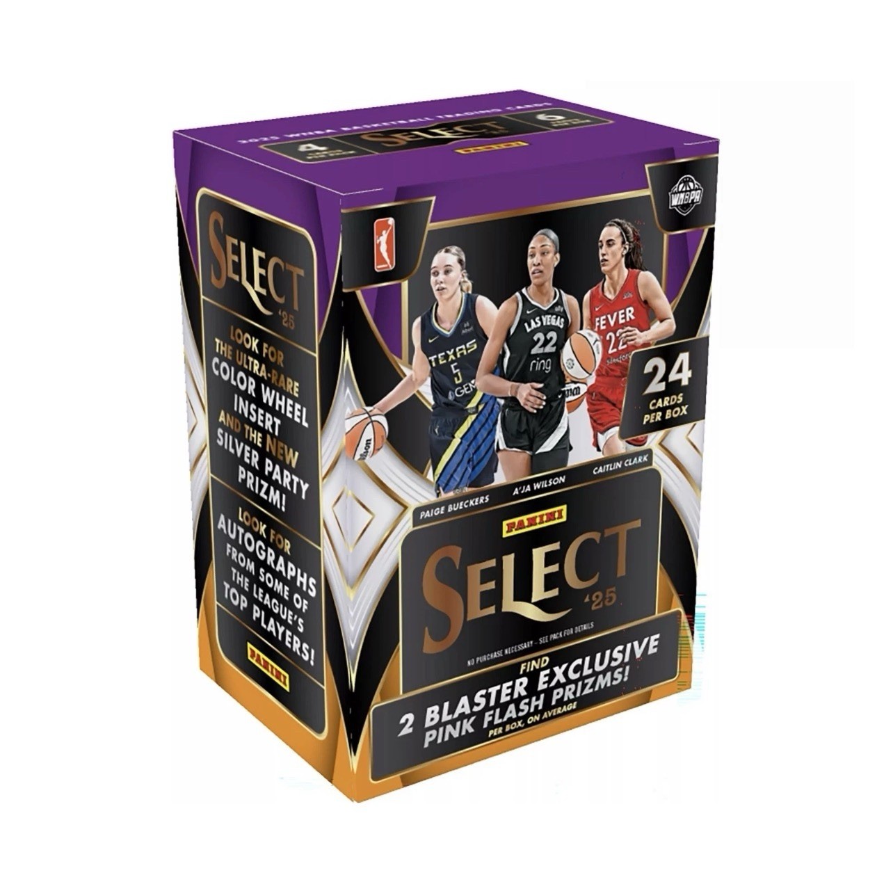2025 Panini WNBA Select Basketball Blaster Box Factory Sealed Case 20 Boxes