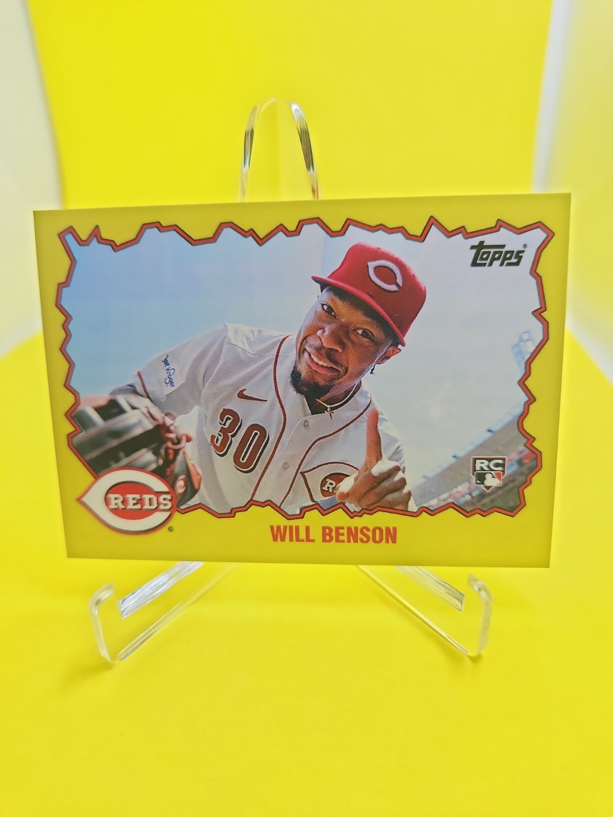 2023 Topps Throwback Thursday #TBT 1990 Topps Robo Cop 2 Design WILL BENSON RC