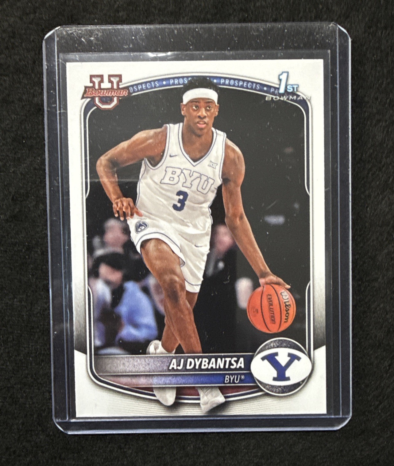 AJ Dybantsa 1st Bowman: 2025-26 Bowman Basketball -Base -BYU #BPP-1 🔥