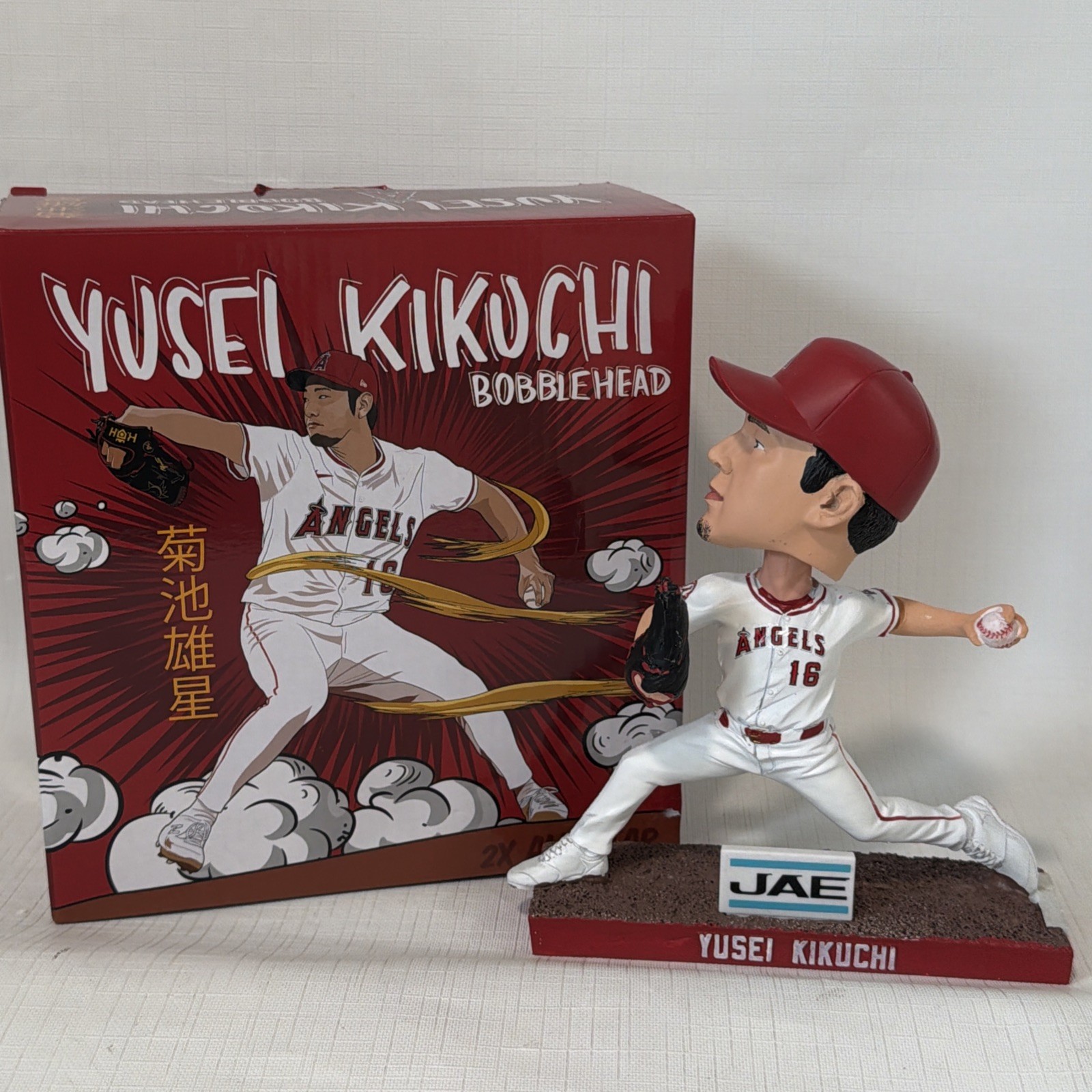 Loas Angles Angels Yusei Kikuchi JAE June 8 2026 SGA Bobblehead MLB 06/08/26 NIB