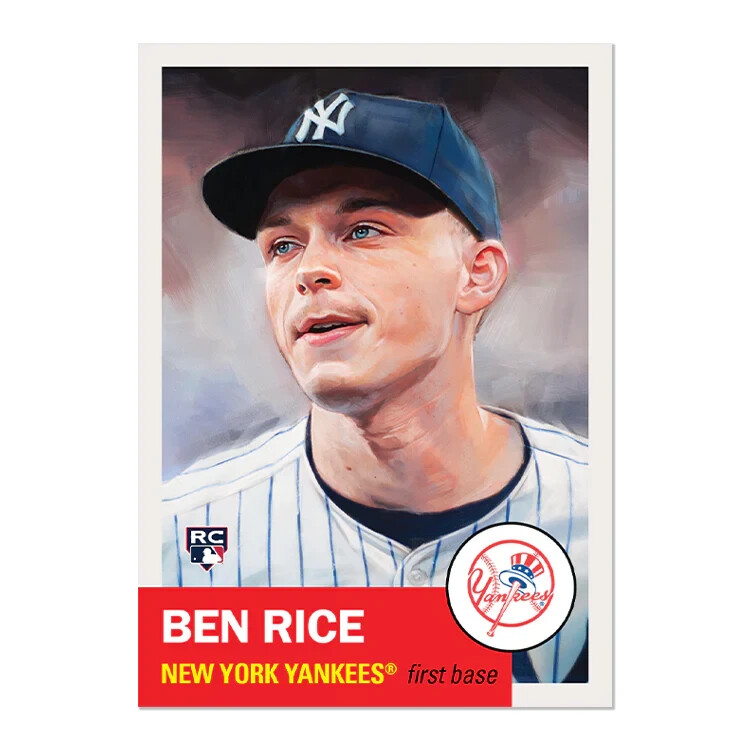 Topps MLB Living Set Card #810 – Ben Rice RC