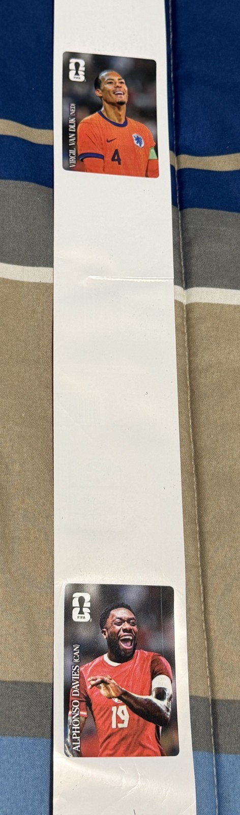 COMPLETE UNCUT ROLL: 2026 World Cup Coca Cola – Panini Soccer Stickers-set of 12