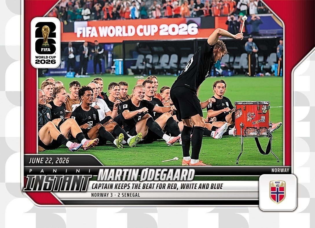 Martin Odegaard 2026 Panini Instant FIFA World Cup #96 Norway – Presale