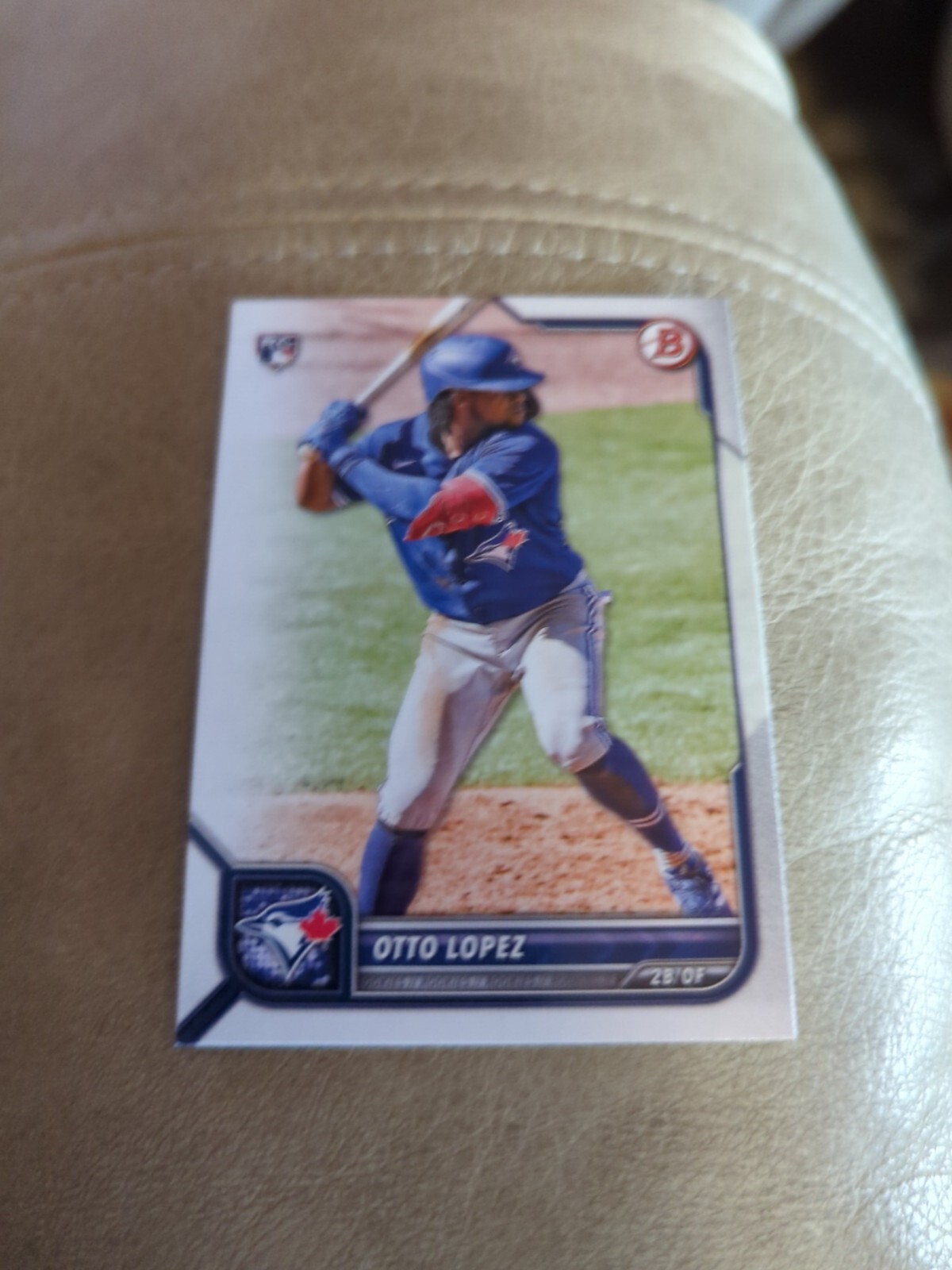 2022 Bowman #65 Otto Lopez RC Toronto Blue Jays