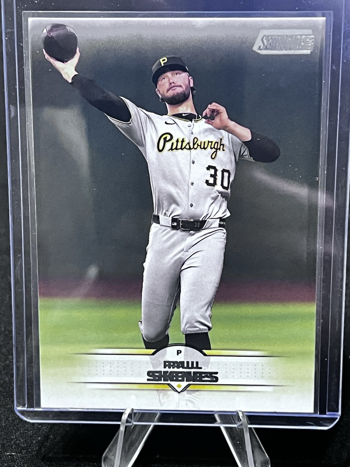 2025 Topps Stadium Club – Paul Skenes #105 Double Stamped ERROR – SUPER RARE