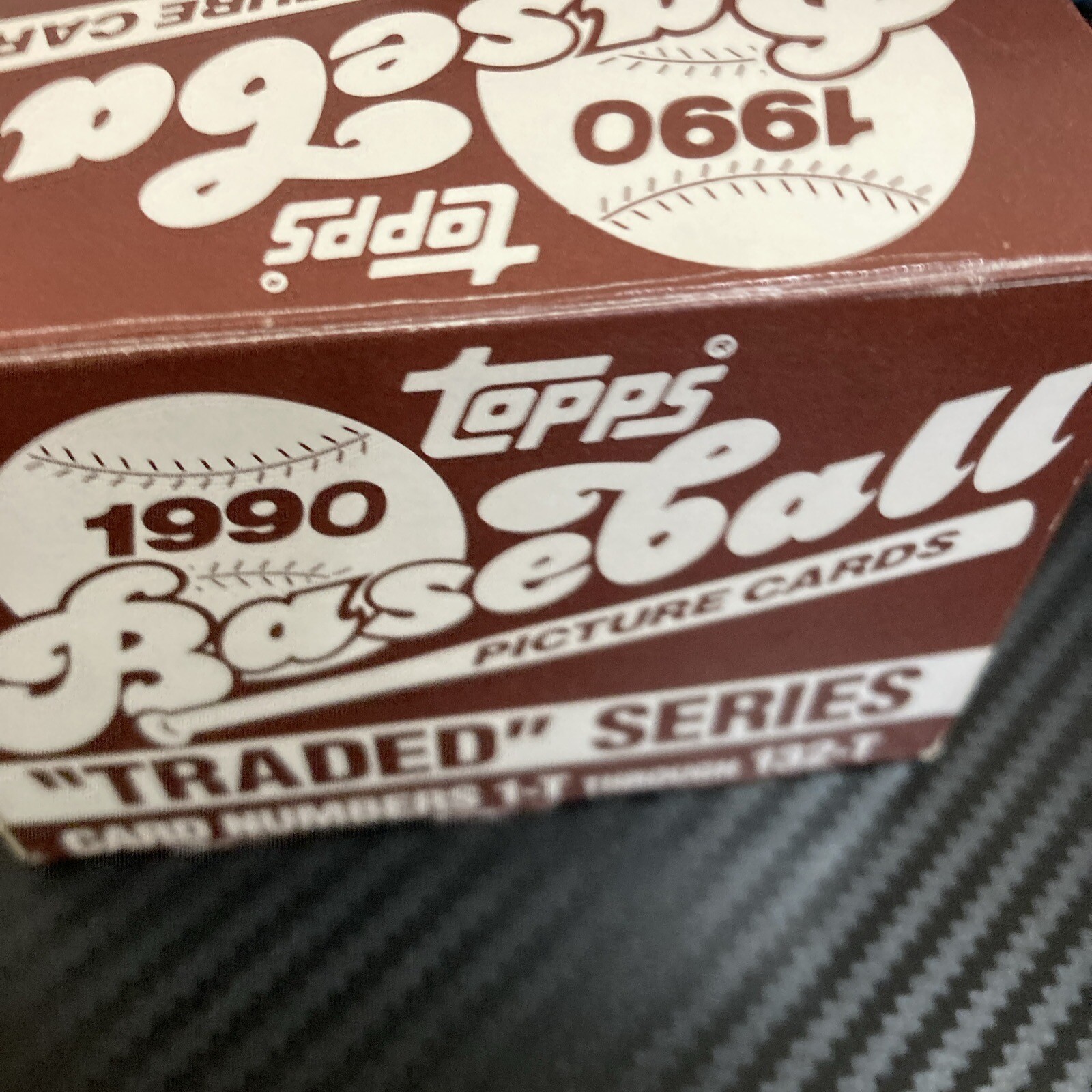 1990 Topps Traded Complete Factory Baseball Set 1-132T