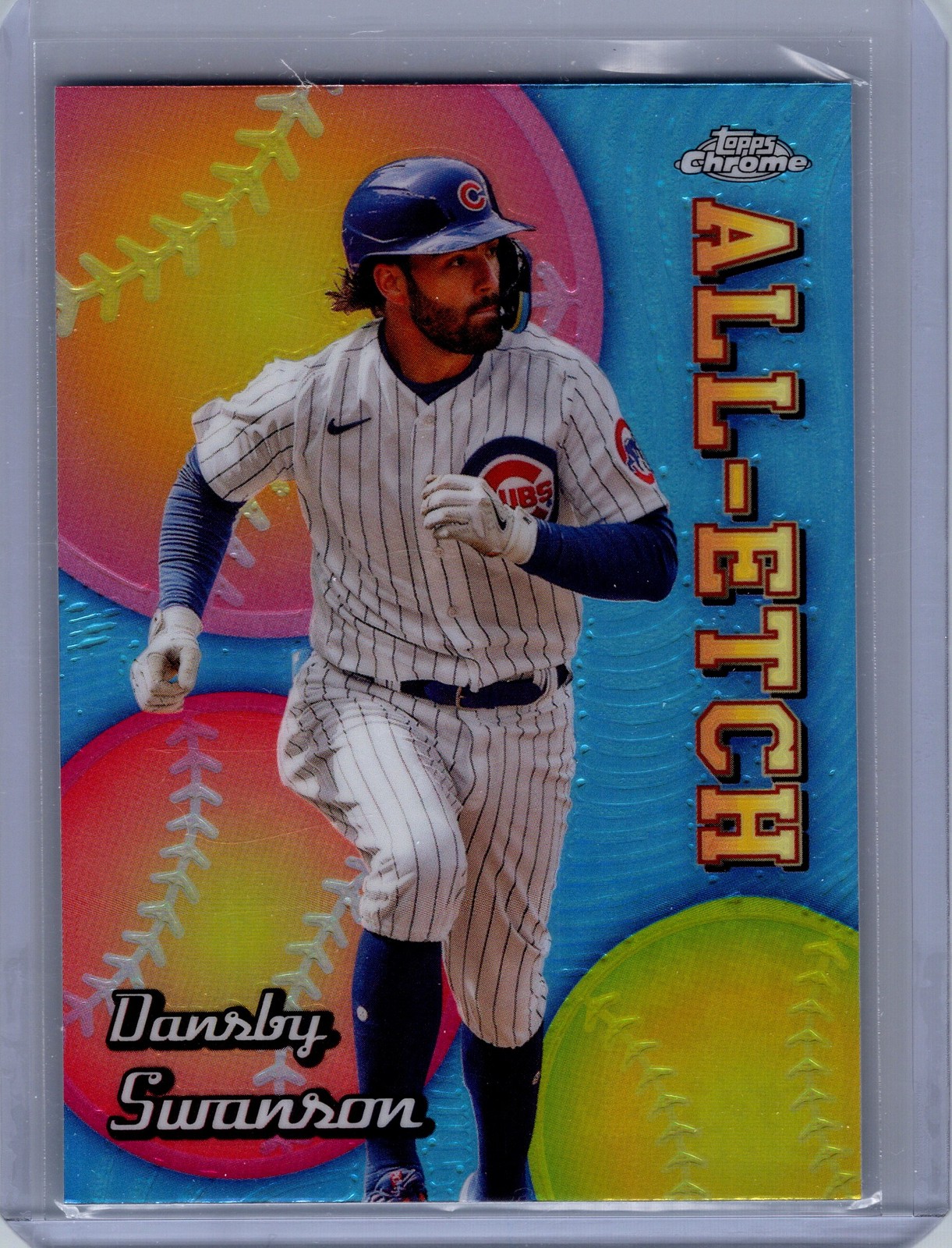 2024 Topps Chrome #CAE-18 Dansby Swanson Chrome All-Etch