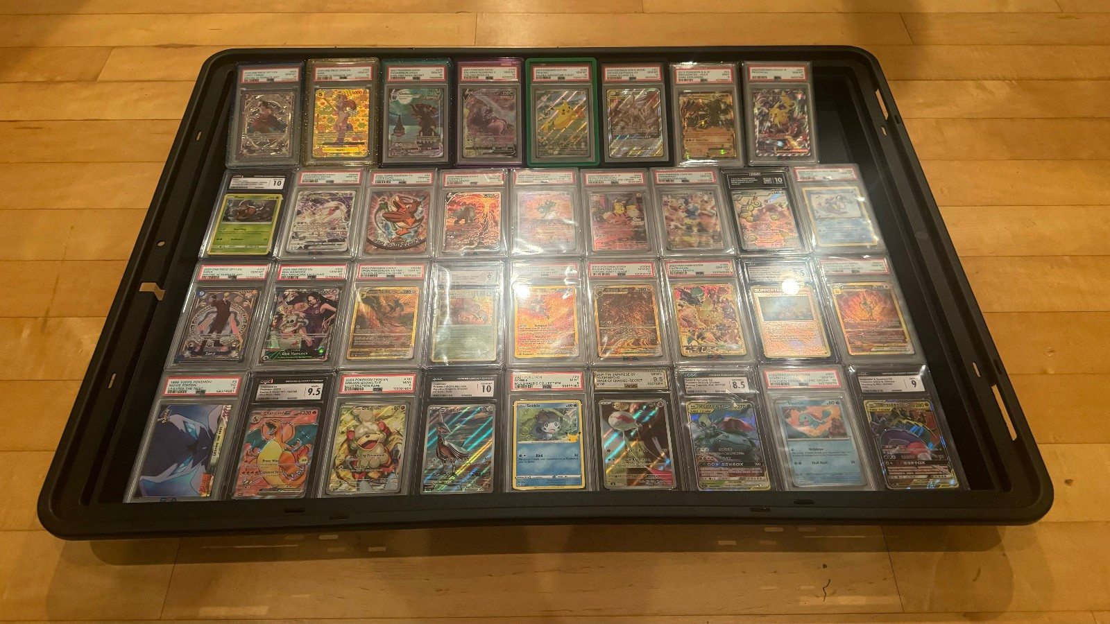Zion Case Card Riser Stands – Graded Card Slab Display – Vertical & Horizontal