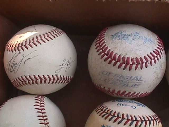 MIXED LOT Various Novelty and OTHER Baseballs