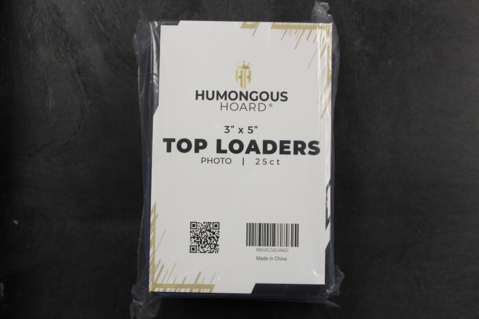 (25) 3 x 5Humongous Hoard Photo Top Loader Pack