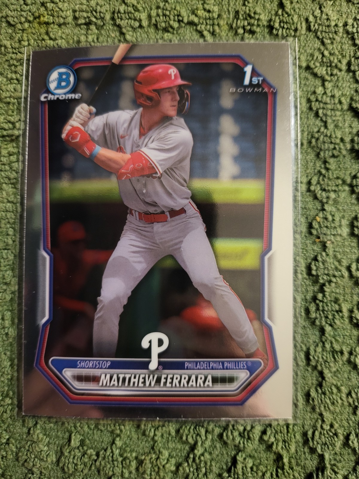 ( 4 ) 2026 Bowman Chrome • Matthew Ferrara Prospect Base #BCP-110 • Philadelphia