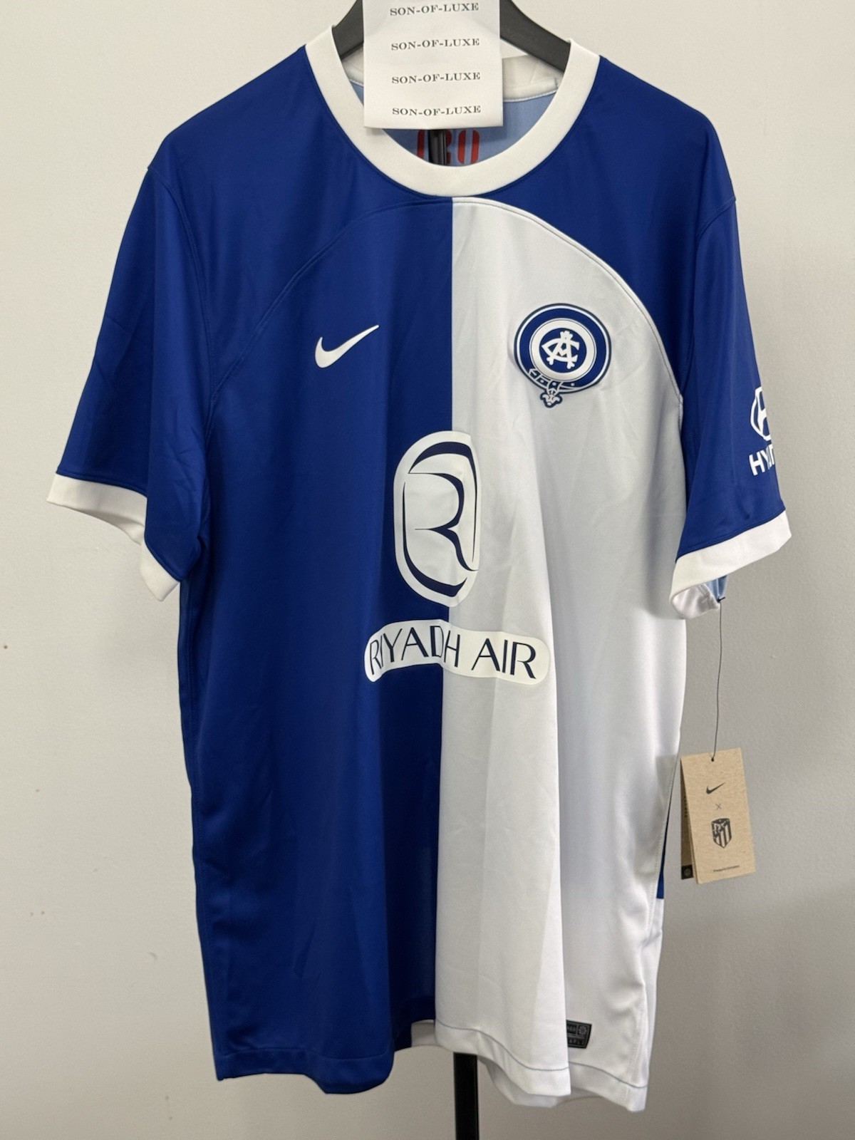 Nike x Men’s Atletico Madrid Away Jersey Sz XL