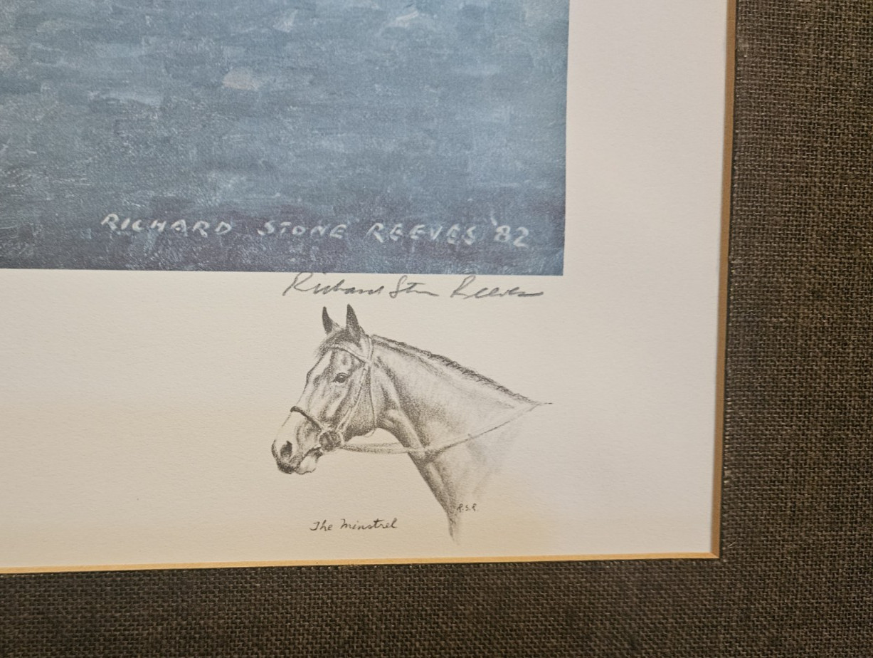 Richard Stone Reeves, Northern Dancer, Signed/Numbered Lithograph/Print, 374/850