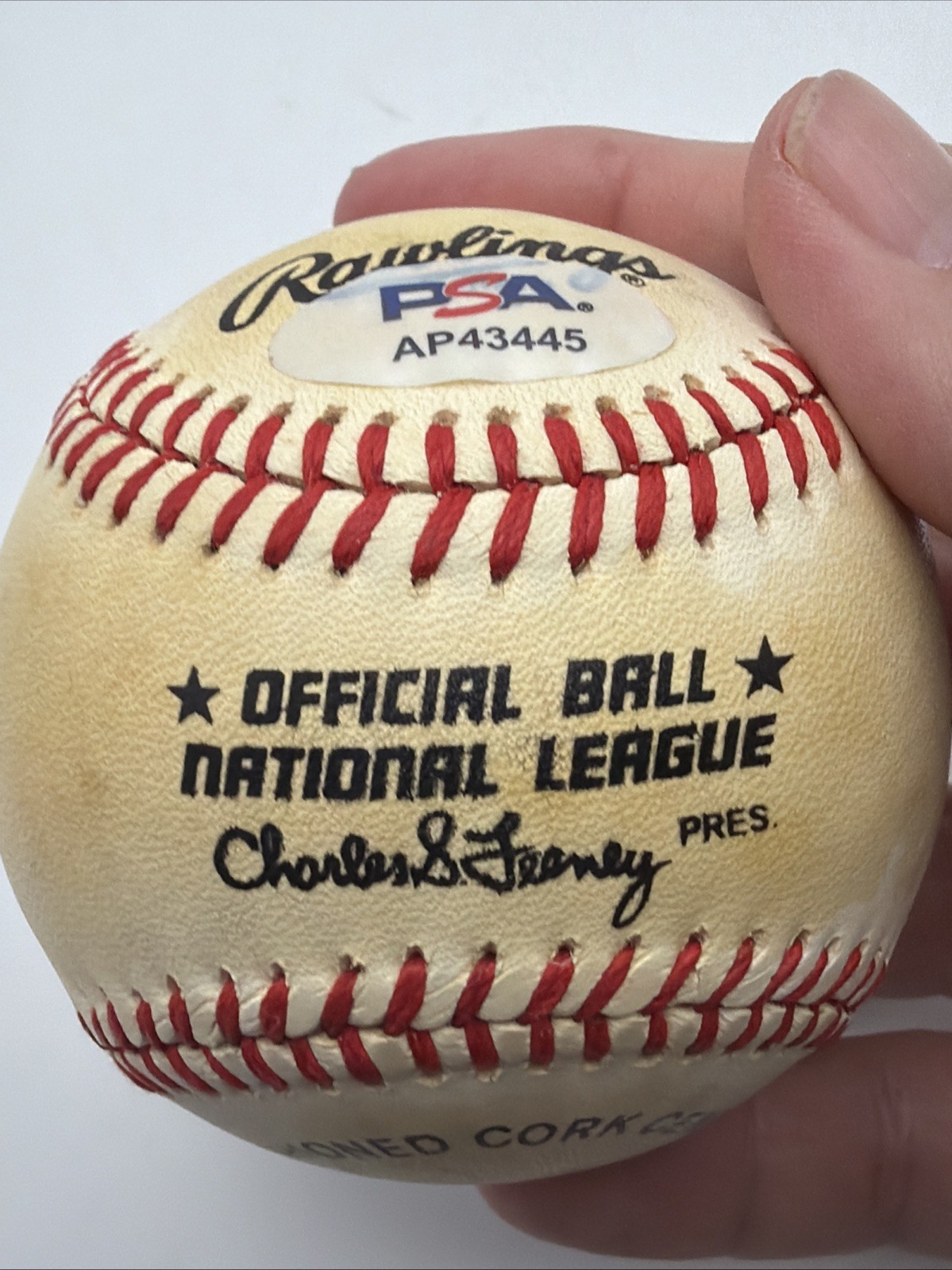 Tom Seaver Signed Baseball Autograph Auto PSA/43445