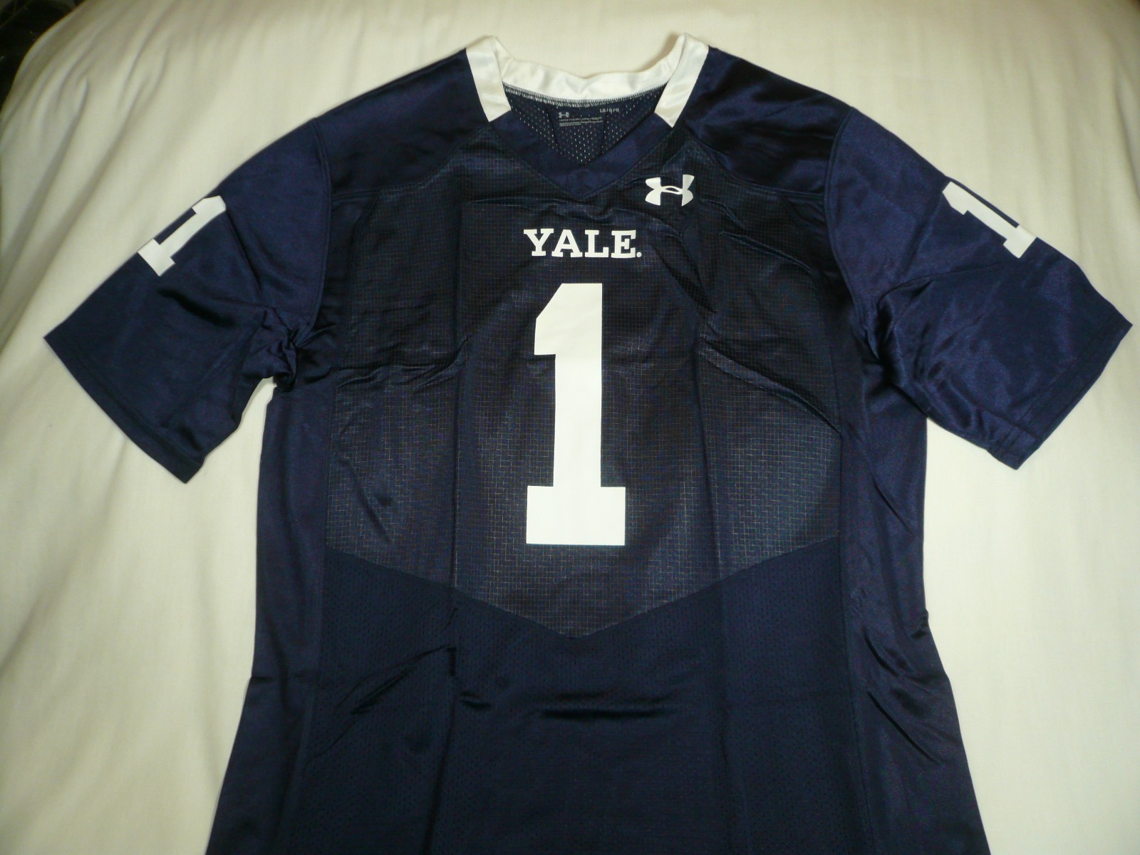 Under Armour Yale Bulldogs Football Multi Sizes BRAND NEW Jersey NWT Sideline UA