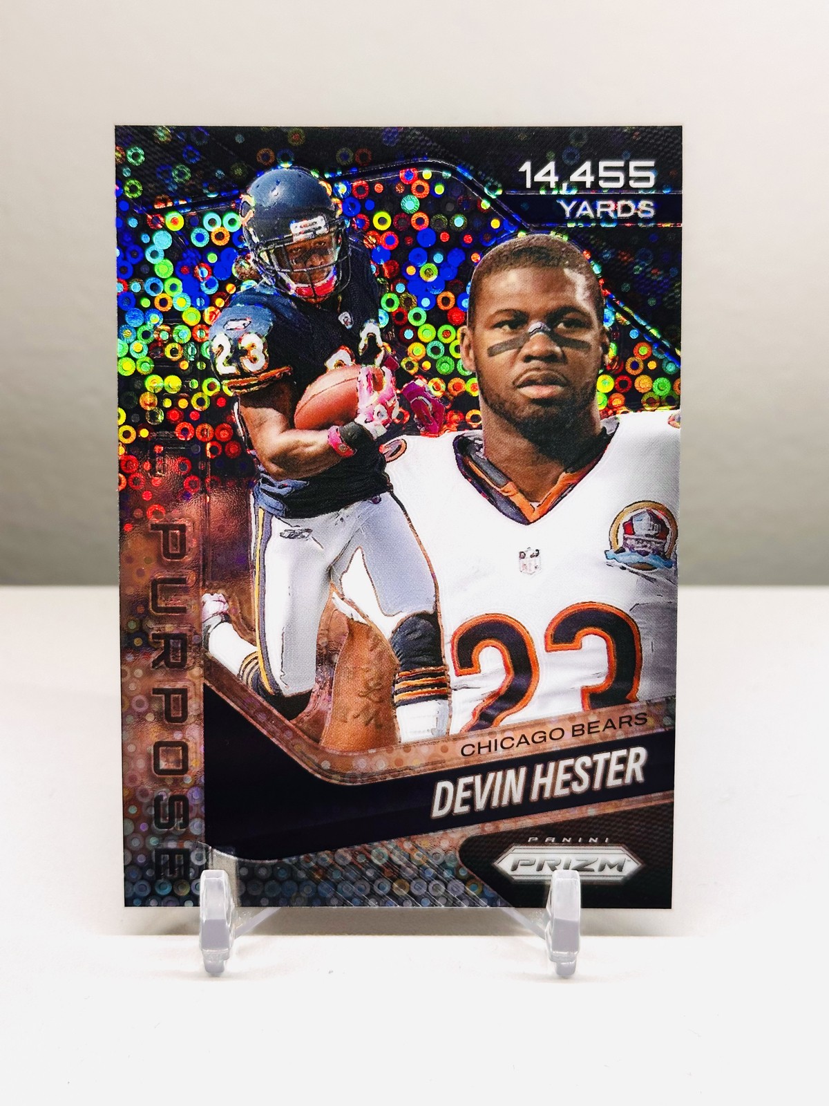 Devin Hester 2025 Panini Prizm – All Purpose #19 No Huddle Disco Prizm