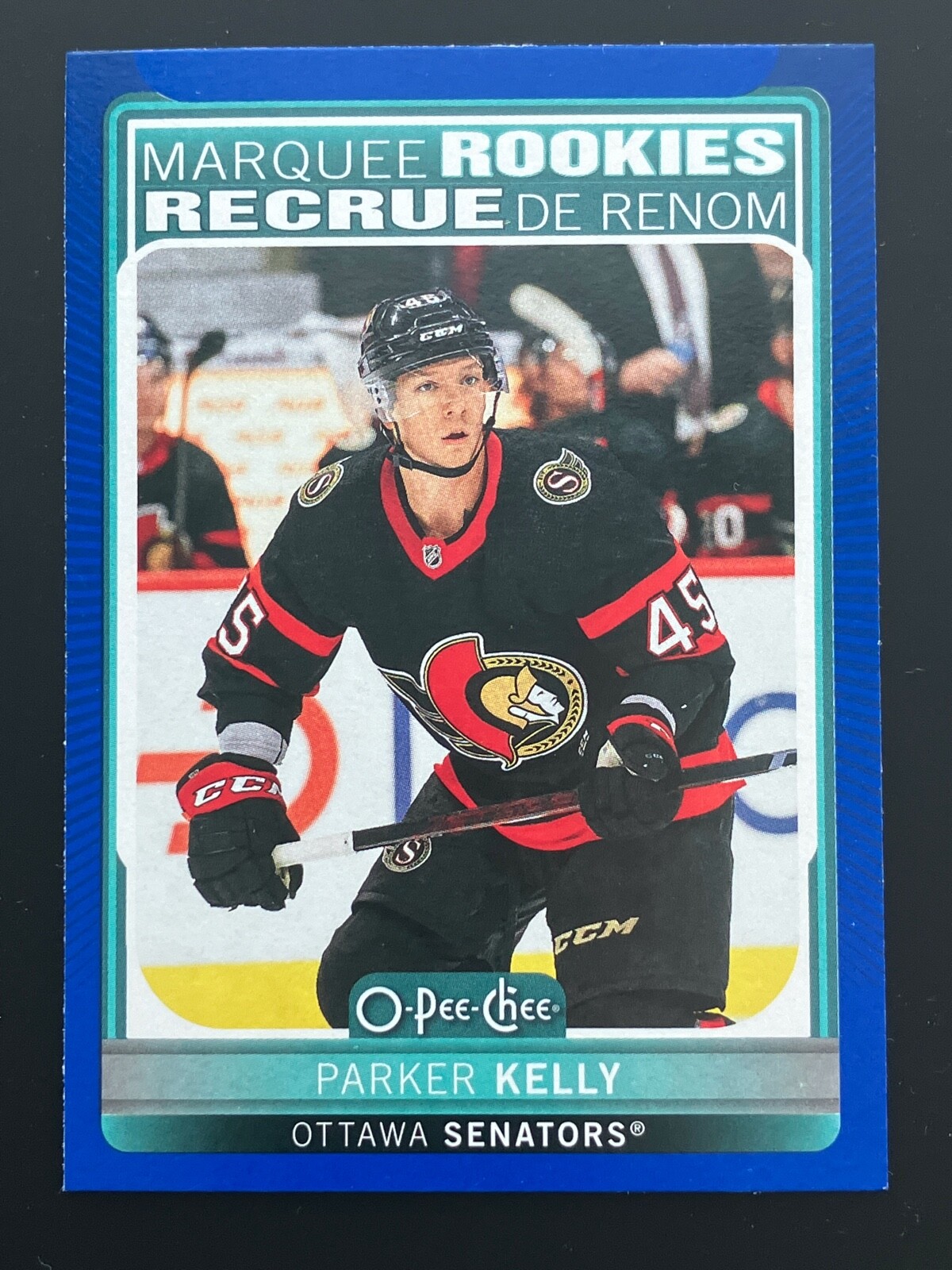 2021-22 O-Pee-Chee Blue Border Parallels Marquee Rookies, Base Cards, Updates