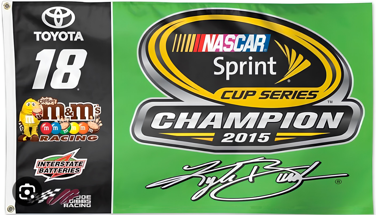 2015 Champion Cup Sprint Nascar Racing 3×5 FT Flag Wall Decore Banner