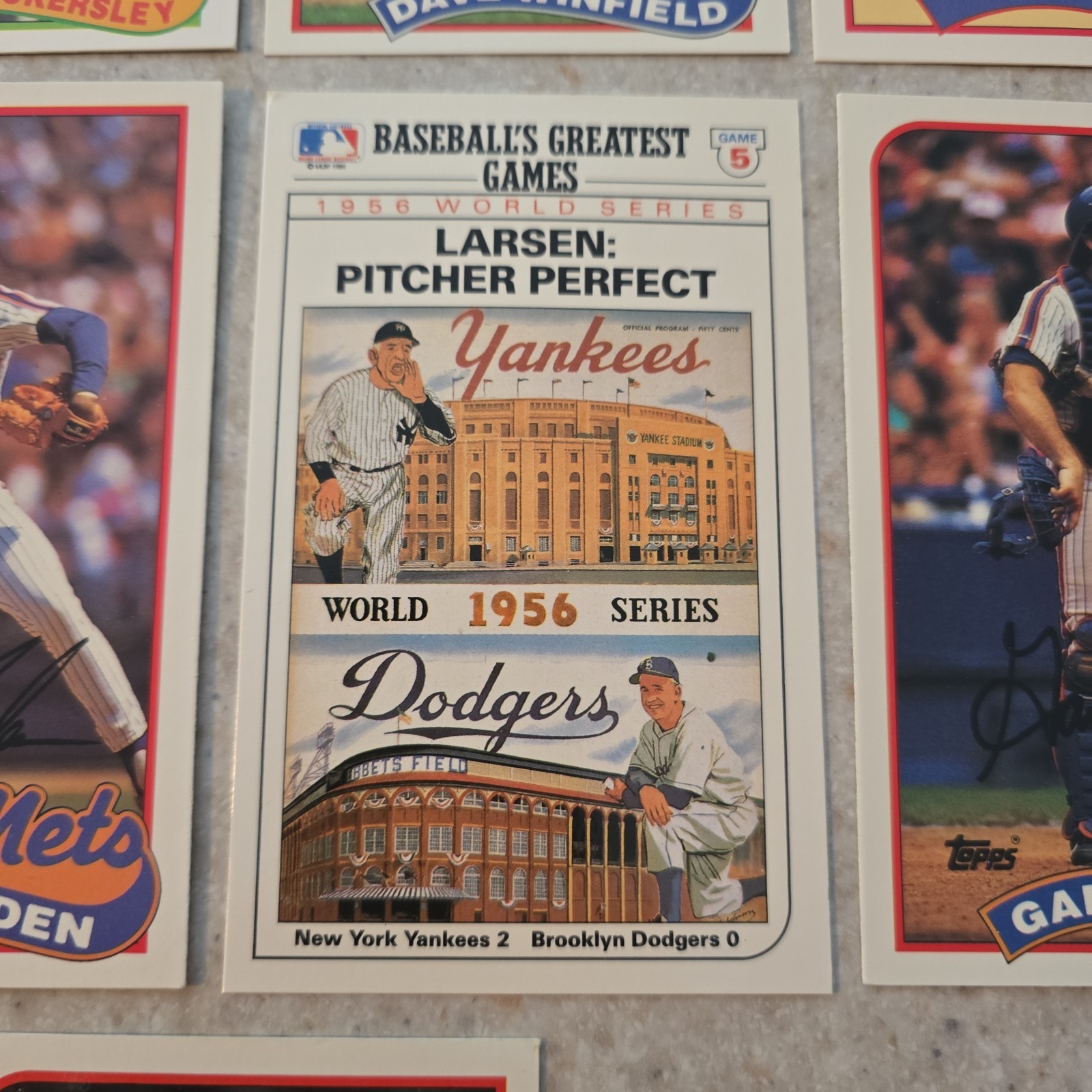 1989 Topps Talking Baseball Disk Singles Your Choice