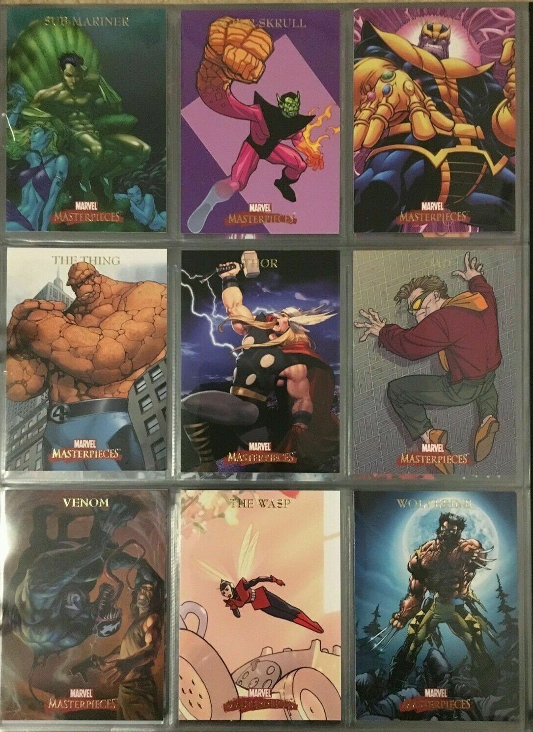MARVEL MASTERPIECES (2007, Skybox) Base Cards Pick 1 From List