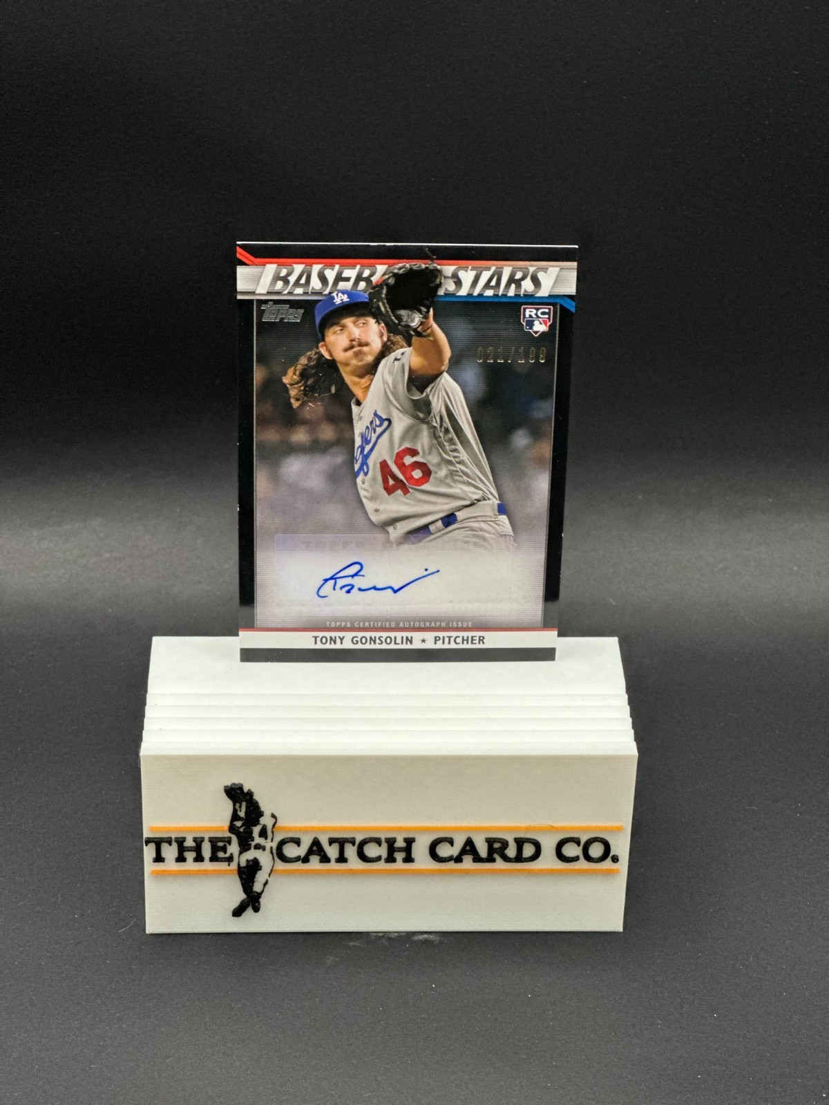 2020 Topps – Baseball Stars Auto Series 2 Tony Gonsolin #BSA-TG (AU, RC) /199