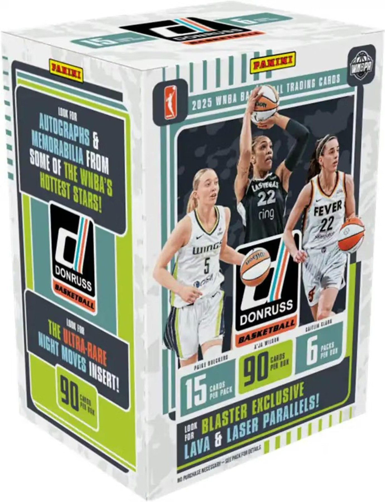 2025 Panini Donruss WNBA Basketball Blaster